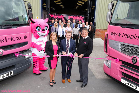 The Pink Link Celebrates Opening Of New Premises Materials Handling The Pink Link Celebrates Opening Of New Premises Materials Handling