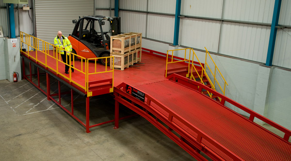 Thorworld loading bay successfully modified to accommodate Universal Silencer`s expanding imports