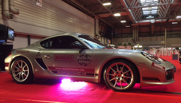 Briggs supports charity Rally for Heroes