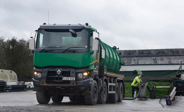 Renault Trucks Range K is `Powerhouse off road` for Robin Liquid Waste Disposal