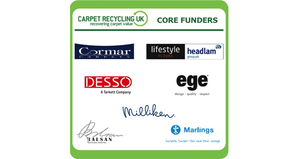 Core funder support enables Carpet Recycling UK to exceed 2015 goal