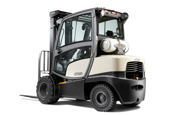 crown counterbalanced lift truck