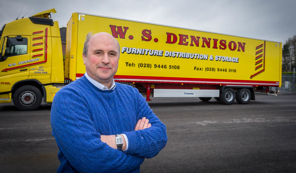 Furniture distribution specialist W. S. Dennison Ltd adds high security trailers to the fleet