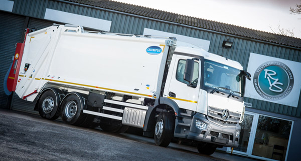 RVS launches ‘off the shelf’ refuse truck venture with Mercedes-Benz Antos