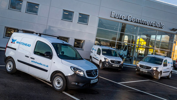 Whitehead builds with Mercedes-Benz Citan fleet from Euro Commercials