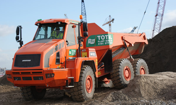 New Doosan ADTs on Mersey Gateway Bridge project