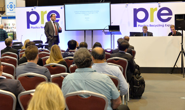 Hewlett-Packard and Procter & Gamble among 40 plus organisations sharing plastics recycling vision at Plastics Recycling Show Europe