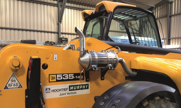 J. Murphy & Sons Limited leads the way to cleaner air with innovative diesel filter system