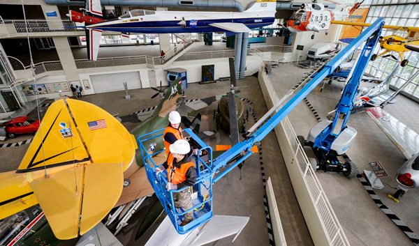 GENIE® Z™ 60/37DC Boom takes zero emission operation higher