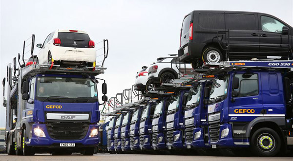 Fraikin provides a full service car transporter package for GEFCO UK