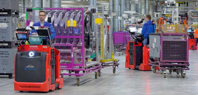 Hydrogen technology revolutionises industrial trucks