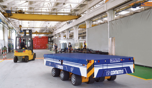 Parker Hannifin’s electromechanical motors and drives put Cometto in control