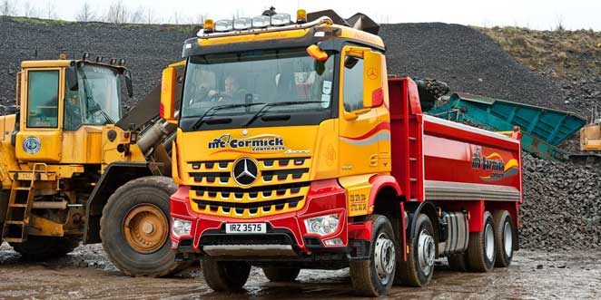 Mercedes-Benz Arocs wins McCormick’s trust