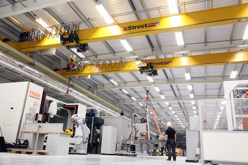 Cutting-edge factory to benefit from Street’s bespoke cranes