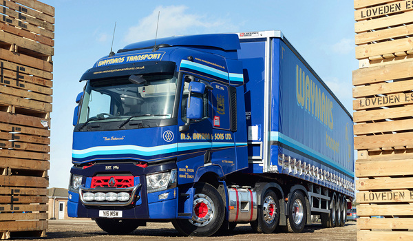 Renault Trucks` top service and reliability are key for M.S Wayman and Sons