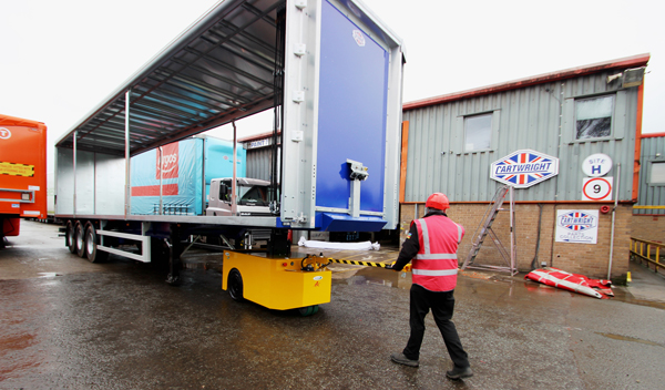 Bradshaw provide new Electric Trailer Movers to The Cartwright Group