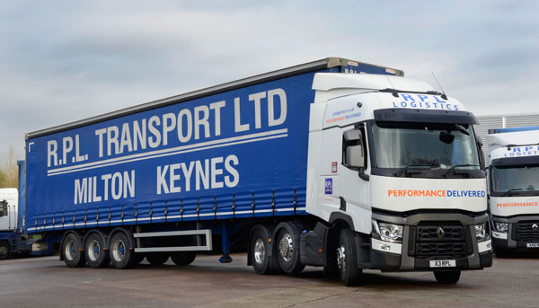 RPL Logistics grows fleet with Renault Trucks Range Ts