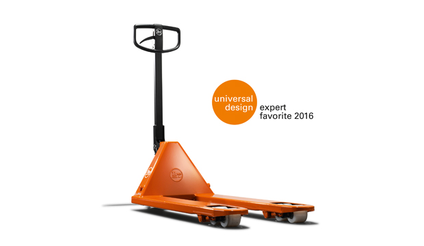 BT Lifter hand pallet trucks from Toyota receives the label iF Universal Design expert favourite