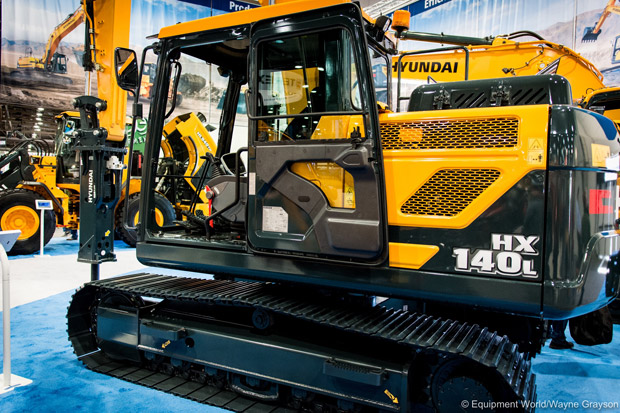 Young Plant to show the brand new Hyundai HX140 L at ScotPlant