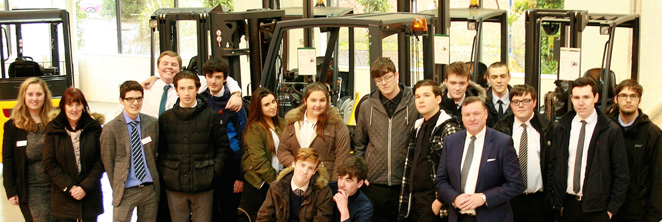 Jungheinrich holds ‘Student Insight Day’ on Intralogistics