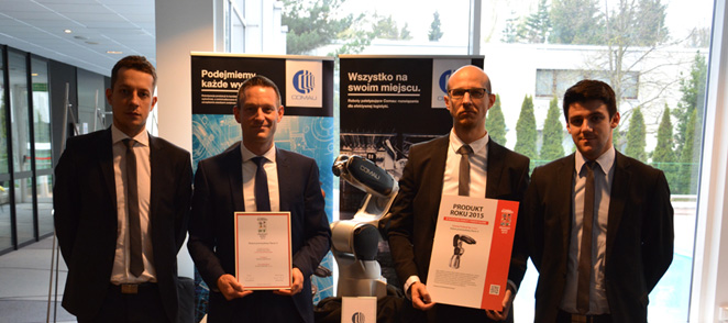 Racer3 is Product of the Year 2015 Control Engineering Polska