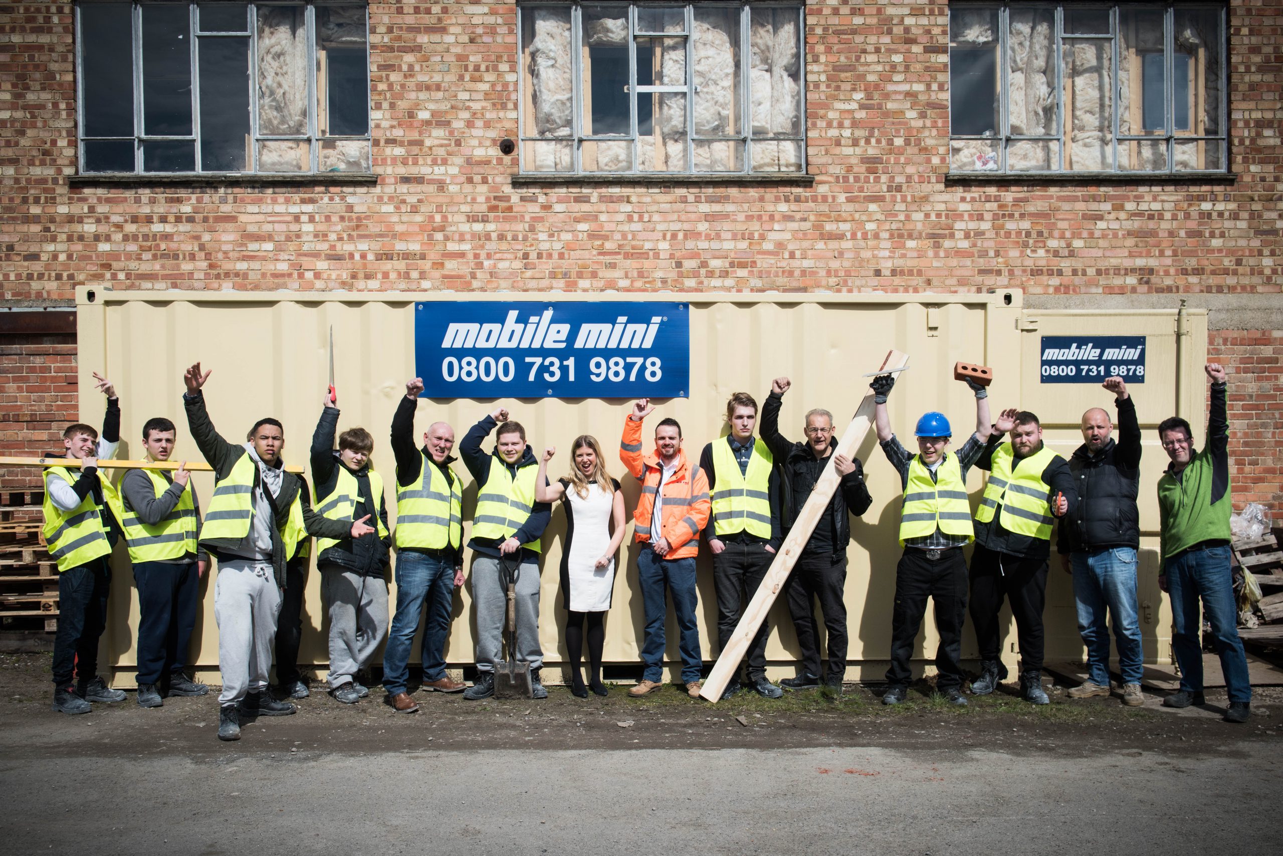 Aylesbury Mobile Mini helps ToolShed build careers for young people