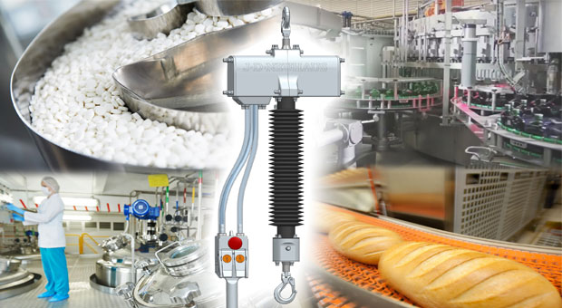 J D Neuhaus shines spotlight on Stainless Steel Air Hoist concept at CeMAT 2016