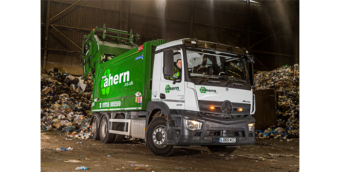 Ahern goes greener with Mercedes-Benz Antos