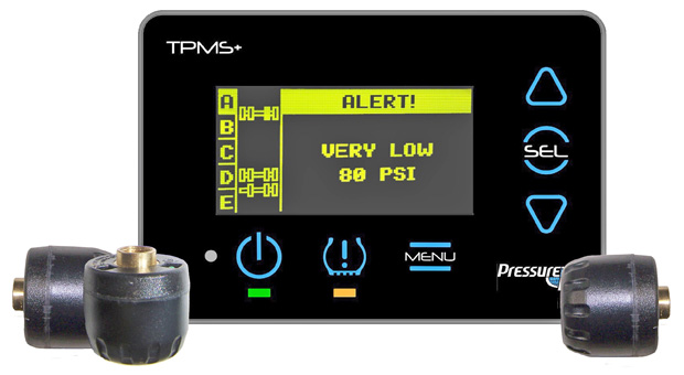 RF Tracking new Tyre Pressure Monitoring System debuts at CV Show