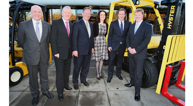 Hyster celebrates 35 years of tough trucks from Craigavon