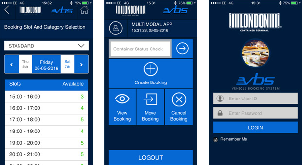 Tilbury’s London Container Terminal launches first vehicle booking app for hauliers
