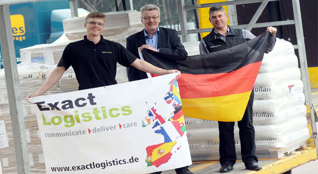 Rugby logistics company makes new German partnership
