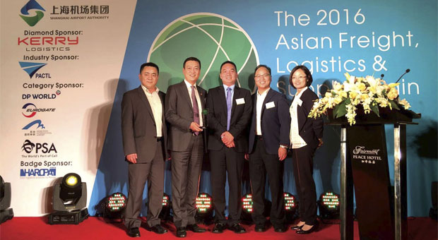 Kerry Logistics crowned best 3PL at the 2016 Asian Freight, Logistics & Supply Chain Awards