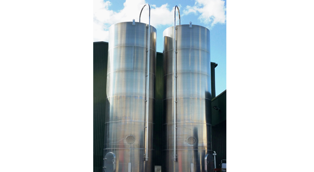 Barton Fabrications space saving silos