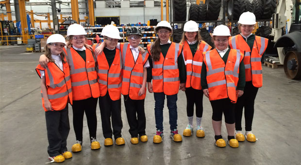 Terex Construction welcomes engineers of the future to Coventry