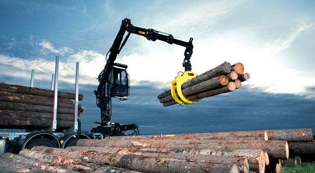 Hiab presents its latest forestry crane innovations at the KWF exhibition in Germany