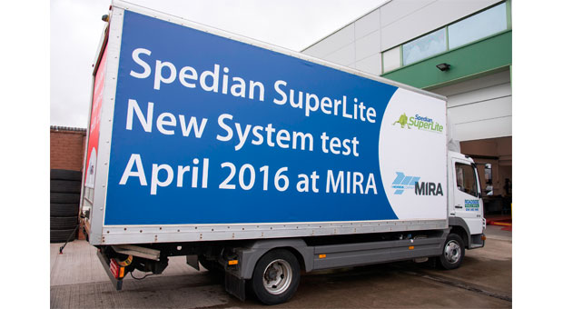 MIRA test gives the green light to Spedian SuperLite system