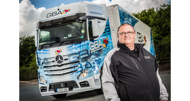 17.1 mpg GBA Mercedes-Benz Actros sets a new standard for fuel efficiency