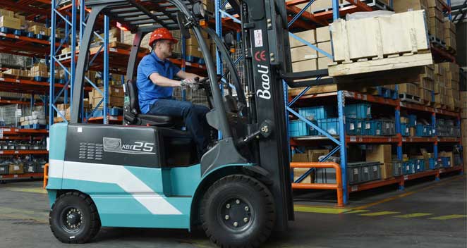 Baoli exhibits at IMHX 2016 reliable forklifts