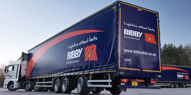 Bibby Distribution CO2 footprint shrinks for third year running