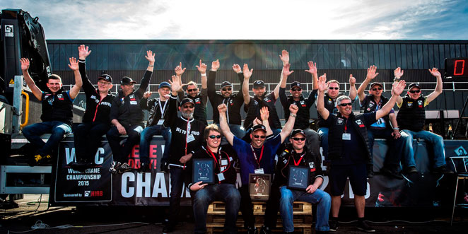 Hiab geared up for World Crane Championships 2016