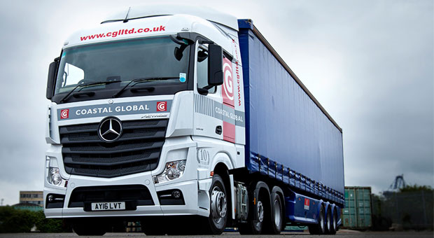 Mercedes Benz dealer Orwell is Coastal Global new port of call