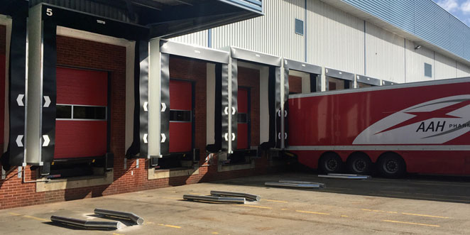 Stertil provides cost effective loading bays upgrade for AAH Pharmaceuticals