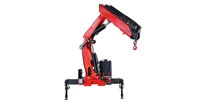 15 Fassi Cranes on show at Elmia in Sweden