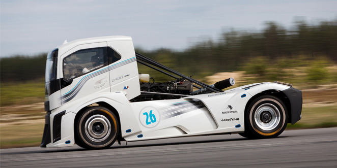 Goodyear truck tyres the fastest in the world
