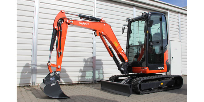 Kubota introduce new high spec mini excavators