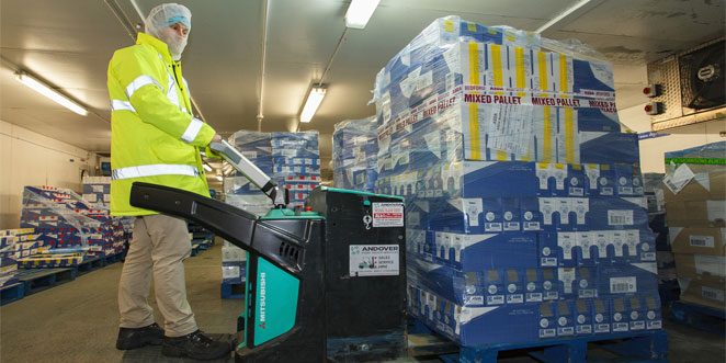 Leading UK food group chooses Mitsubishi forklifts