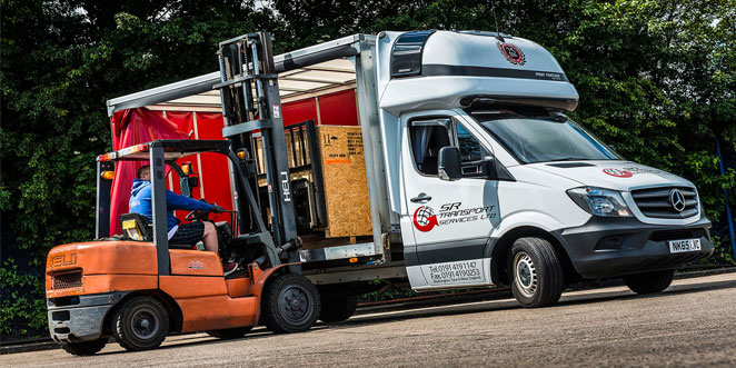 Mercedes-Benz Sprinter lifts the curtain on SR Transport Silver Anniversary celebrations