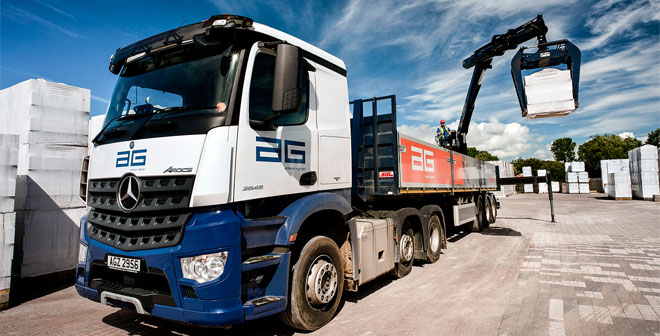 Mercedes Benz Arocs lifts AG to new heights