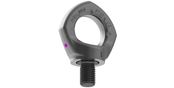 RUD INOX Star Stainless Steel Eyebolt with full working load in all directions